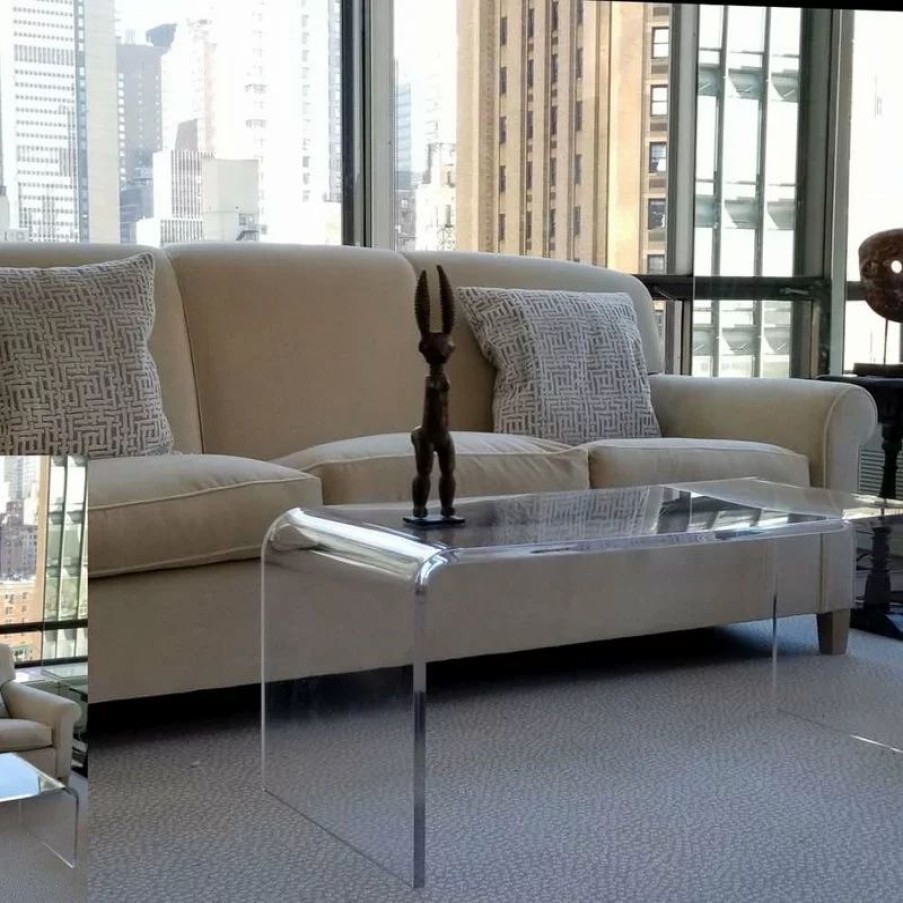 Coffee & Accent Tables * | Southeastflorida Acrylic Coffee Table Lucite, 42 X20 X17 , 3/4 Thick