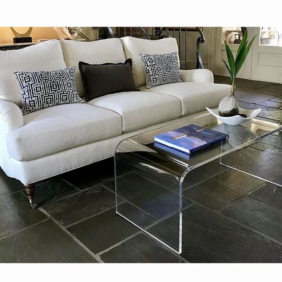 Coffee & Accent Tables * | Southeastflorida Acrylic Coffee Table Lucite, 42 X20 X17 , 3/4 Thick