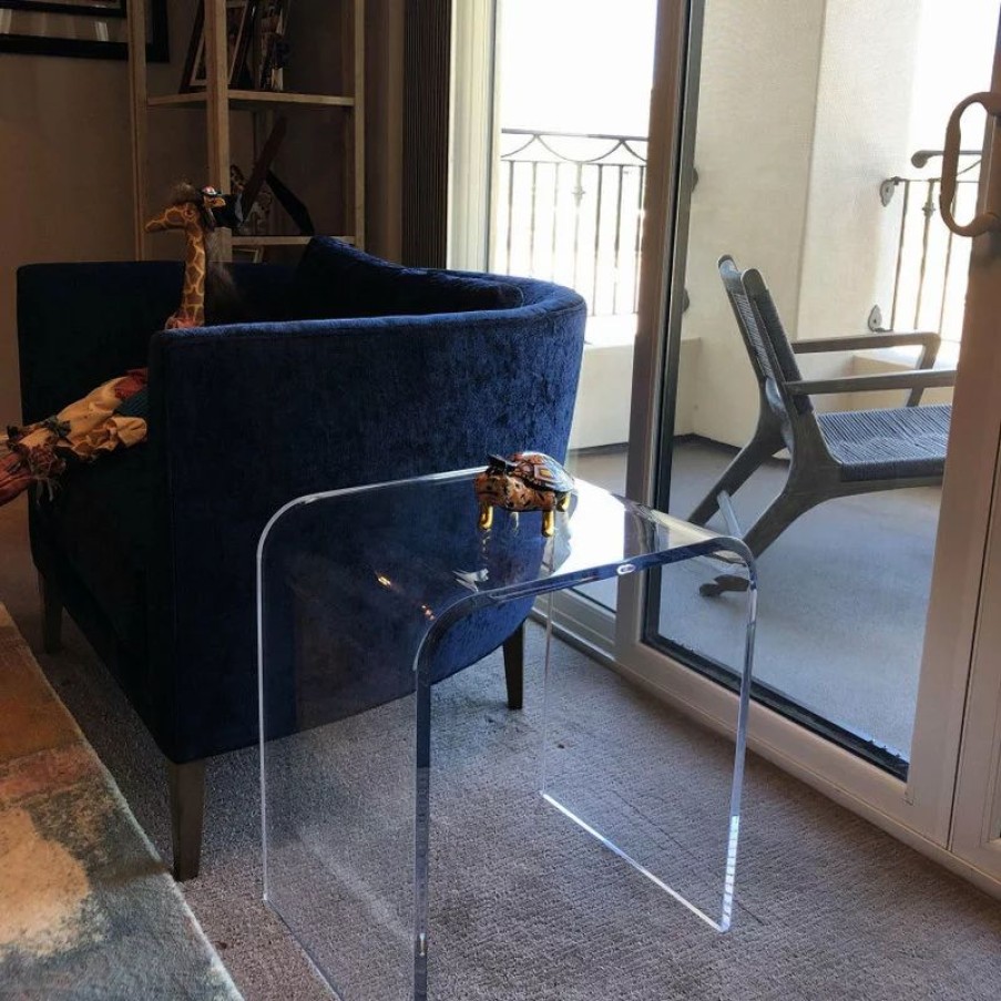Coffee & Accent Tables * | Southeastflorida Acrylic End Table 20 W X 16 D X 22 H X 3/4 Thick