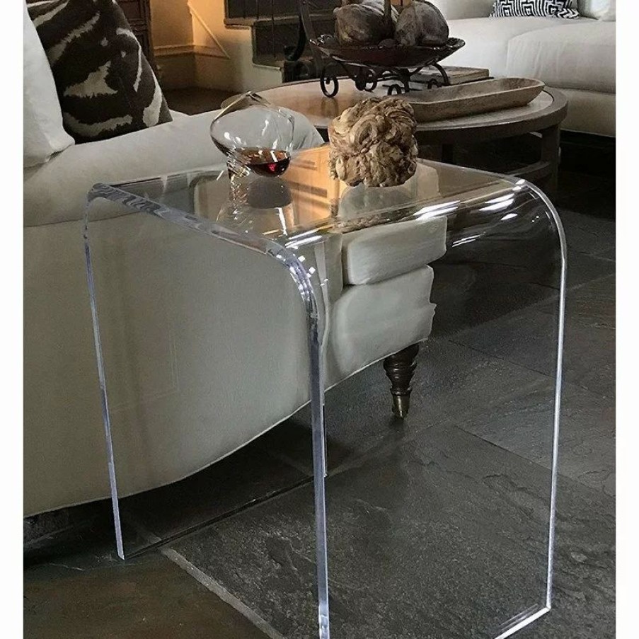 Coffee & Accent Tables * | Southeastflorida Acrylic End Table 20 W X 16 D X 22 H X 3/4 Thick