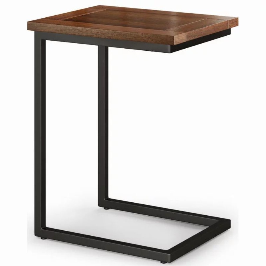 Coffee & Accent Tables * | Simpli Home Ltd. Skyler Wide C Side Table
