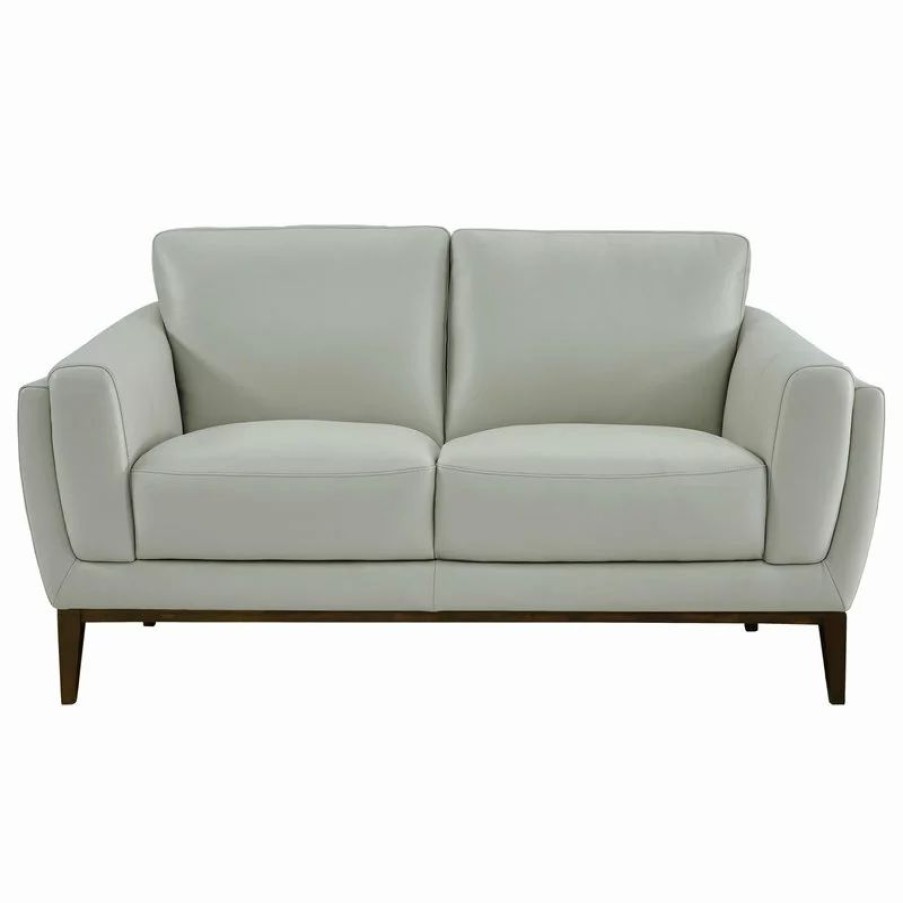 Sofas & Sectionals * | Hello Sofa Home Rio Top Grain Leather Loveseat