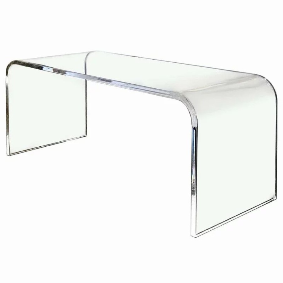 Coffee & Accent Tables * | Southeastflorida Acrylic Coffee Cocktail Table Lucite, 32 X16 X16 , 3/4 Thick