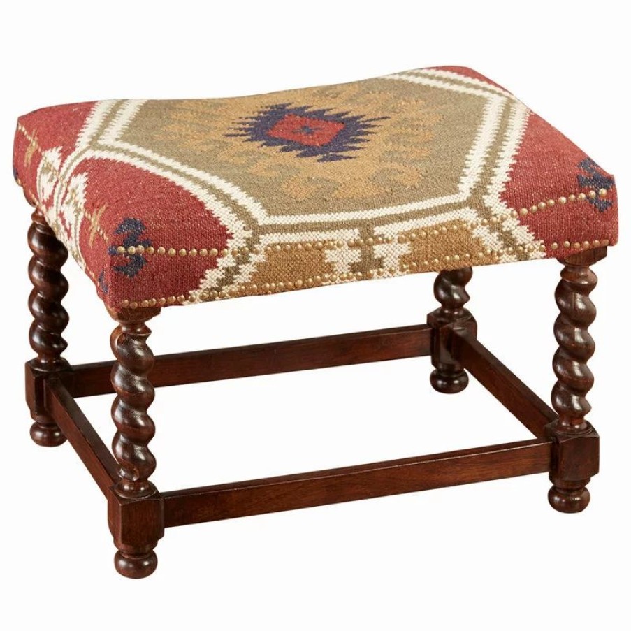 Footstools & Ottomans * | Orchard Creek Designs Upholstered Foot Stool