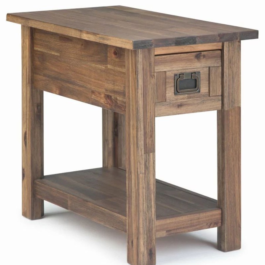 Coffee & Accent Tables * | Simpli Home Ltd. Monroe Narrow Side Table