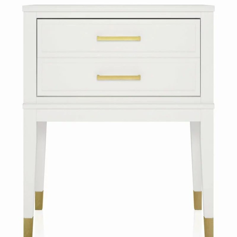 Coffee & Accent Tables * | Brimfield & May Westerleigh End Table, White