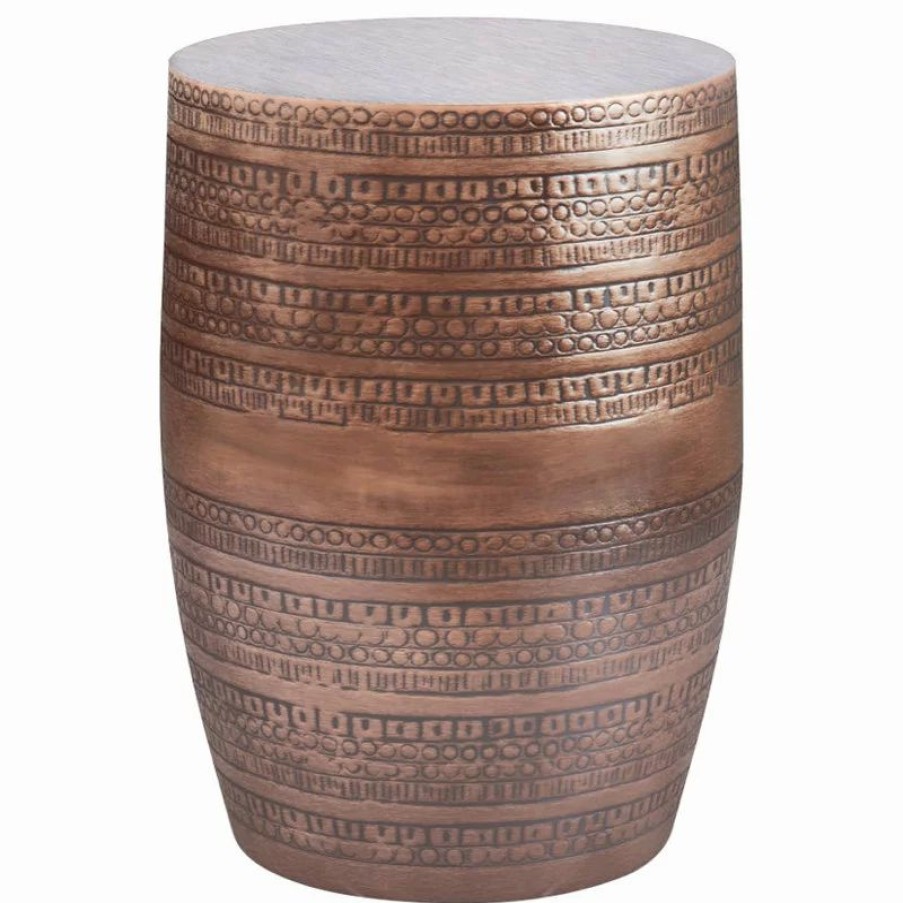 Coffee & Accent Tables * | Simpli Home Ltd. Johnsen Large Metal Accent Table