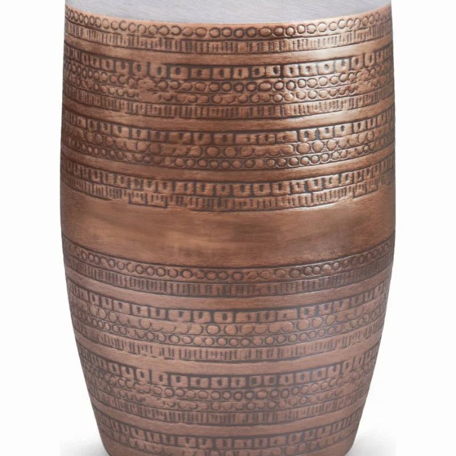 Coffee & Accent Tables * | Simpli Home Ltd. Johnsen Large Metal Accent Table
