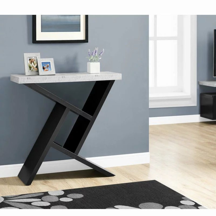 Console Tables * | Monarch Specialties Accent Table, Console, Entryway, Narrow, Sofa, Bedroom, Laminate, Grey