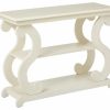 Console Tables * | Office Star Products Ashland Console Table, Antique Beige