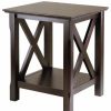 Coffee & Accent Tables * | Winsome Xola End Table In Cappuccino Finish