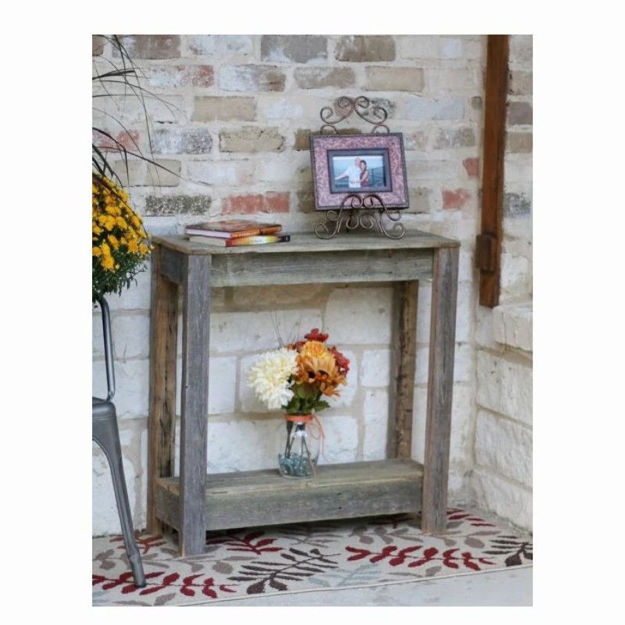 Console Tables * | Doug And Cristy Designs Small Entry Console, Natural