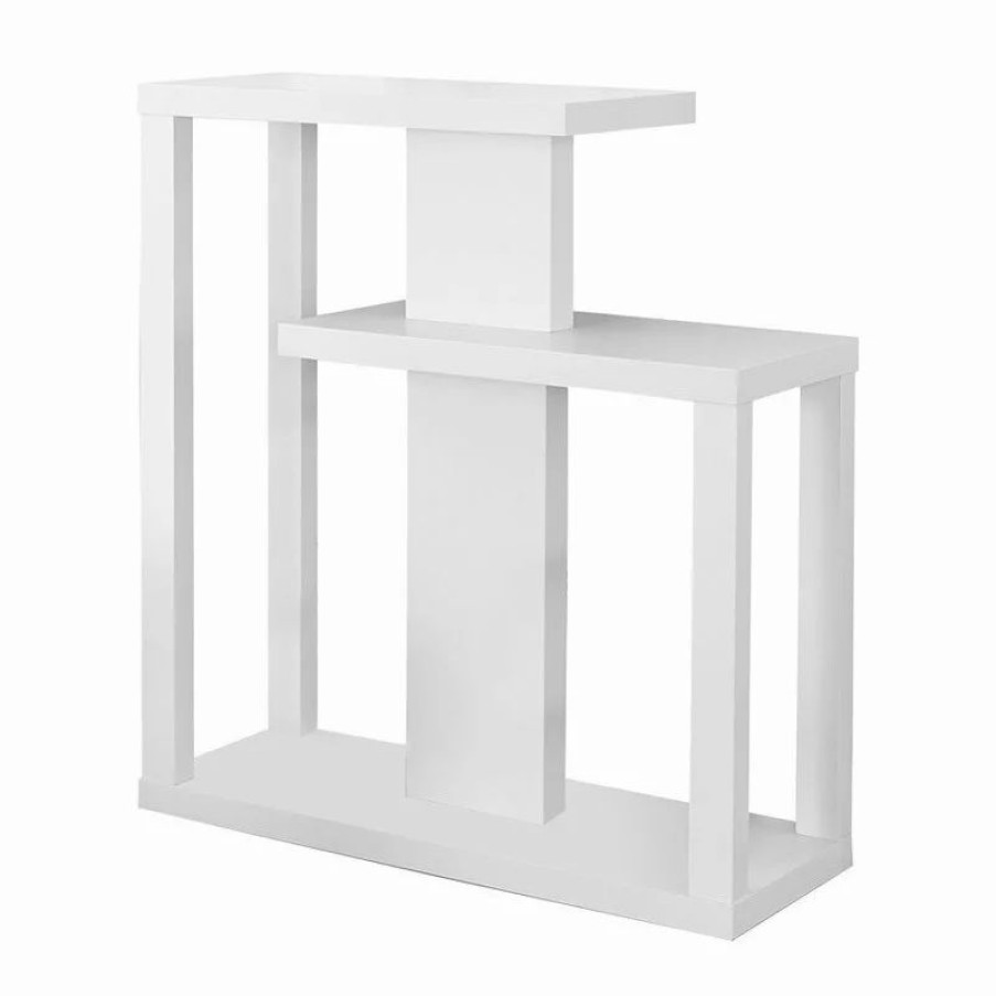 Console Tables * | Monarch Specialties Accent Table, Console, Entryway, Narrow, Sofa, Bedroom, Laminate, White