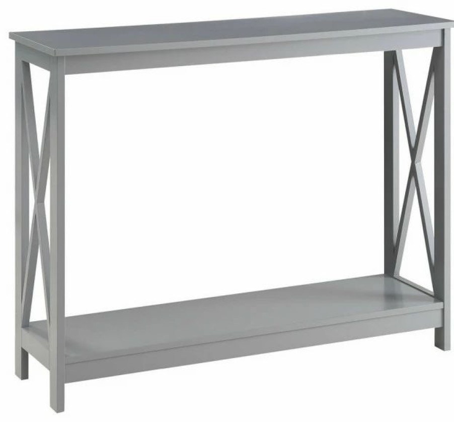 Console Tables * | Convenience Concepts Oxford Console Table With Shelf