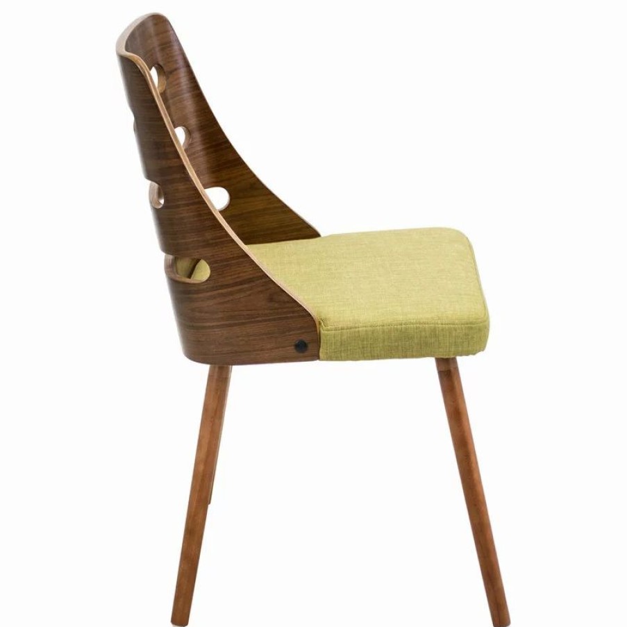 Chairs * | Lumisource Trevi Dining Chair, Green