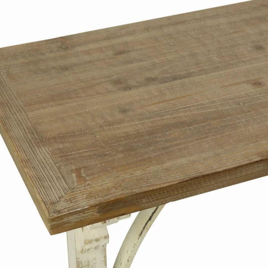 Console Tables * | Tripar International Farmhouse Style Wood Console Table