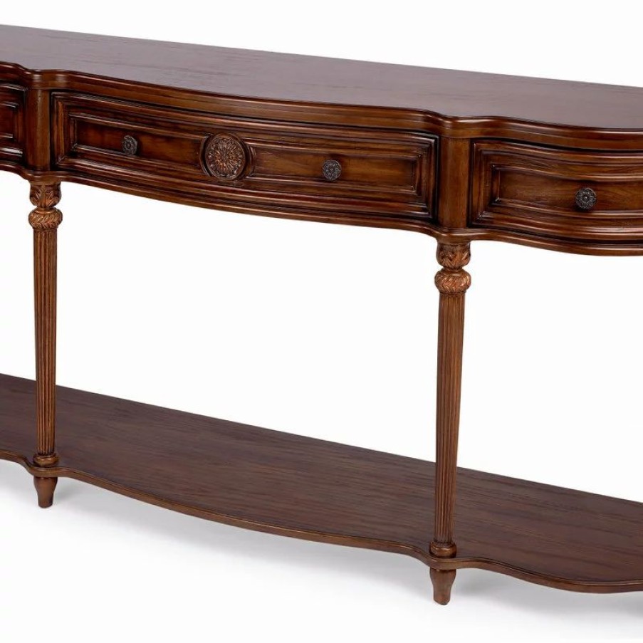 Console Tables * | Butler Specialty Company Peyton Console Table, Brown