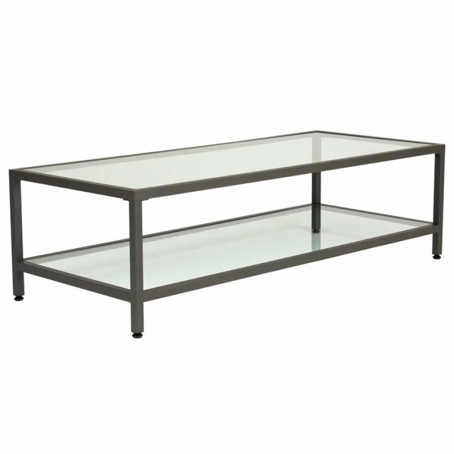 Coffee & Accent Tables * | Studio Designs Camber Modern 2-Tier Coffee Table