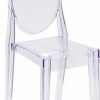 Chairs * | Flash Furniture Clear Plastic Stack Chair Fh-111-Apc-Clr-Gg