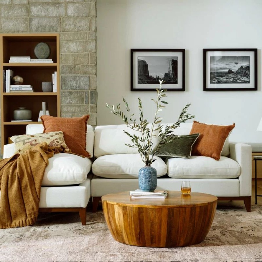 Coffee & Accent Tables * | Poly & Bark Poly And Bark Goa Coffee Table, Natural