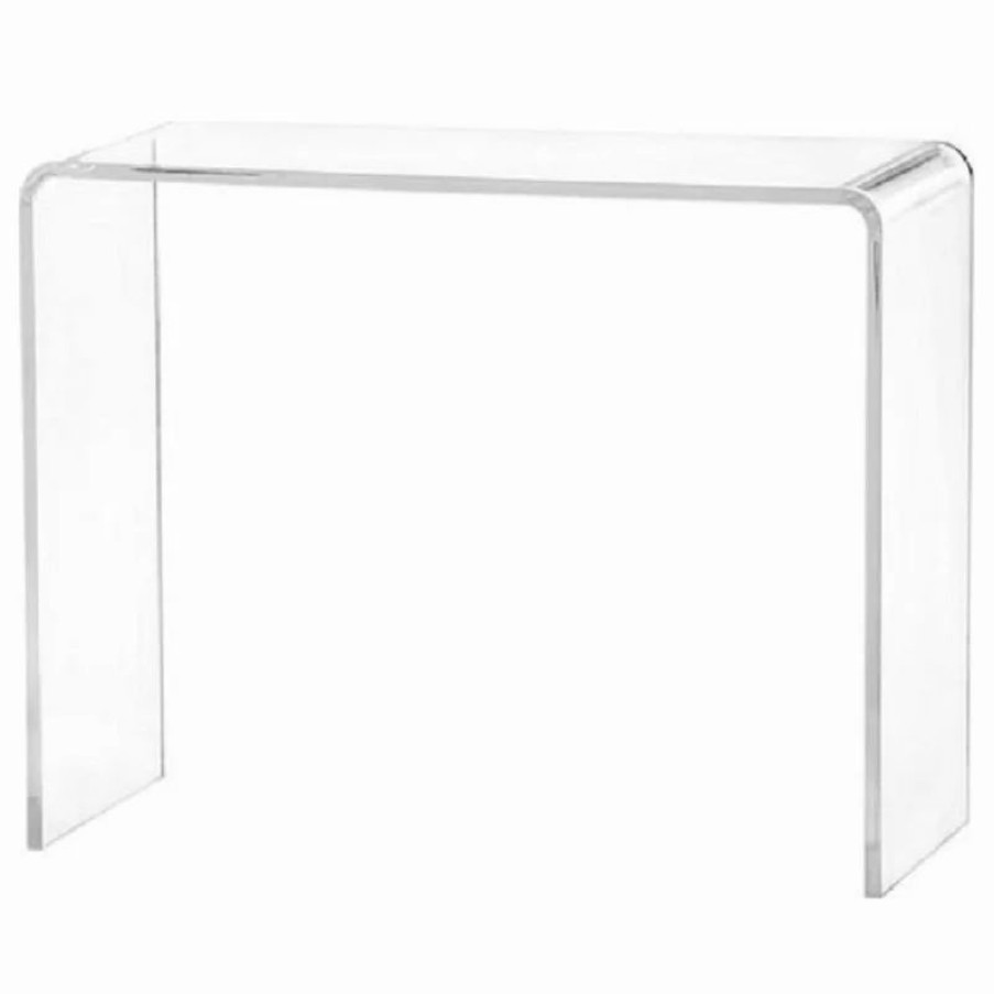 Console Tables * | Plata Import Llc Frida Acrylic Console Table , Small