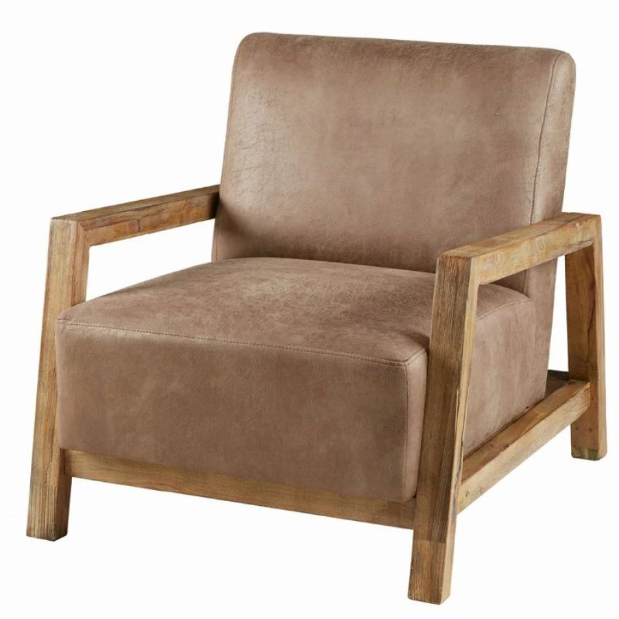 Chairs * | Olliix Ink+Ivy Easton Low Profile Accent Chair