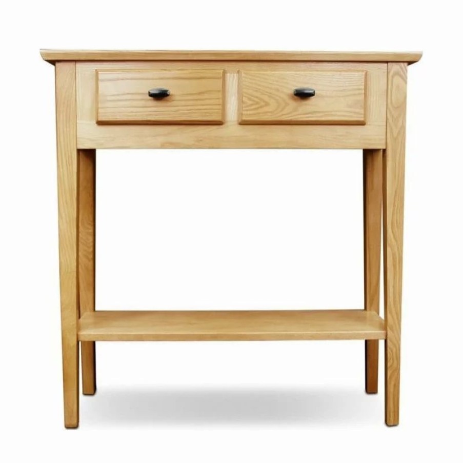 Console Tables * | Leick Home Leick Favorite Finds Wood Console Table In Natural Desert Sands