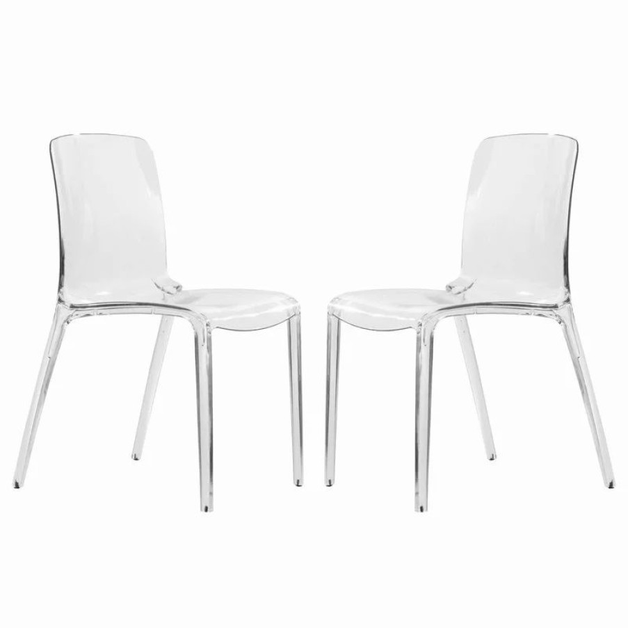 Chairs * | Leisuremod Murray Modern Dining Chair, Set Of 2