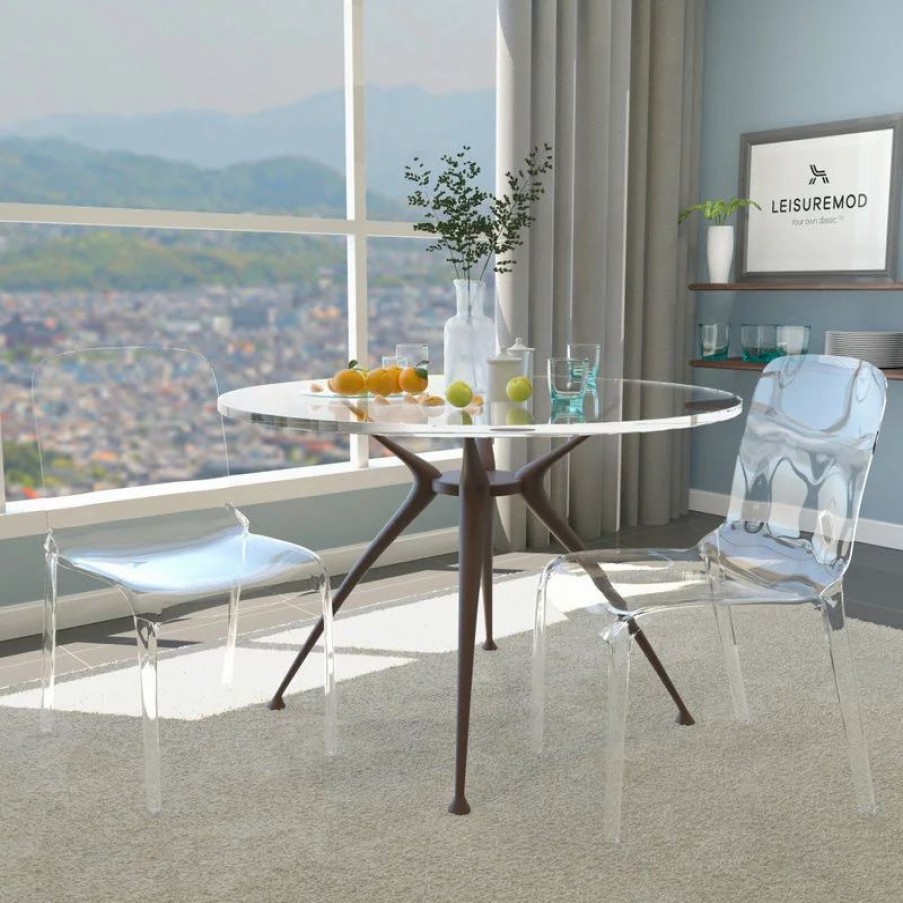 Chairs * | Leisuremod Murray Modern Dining Chair, Set Of 2