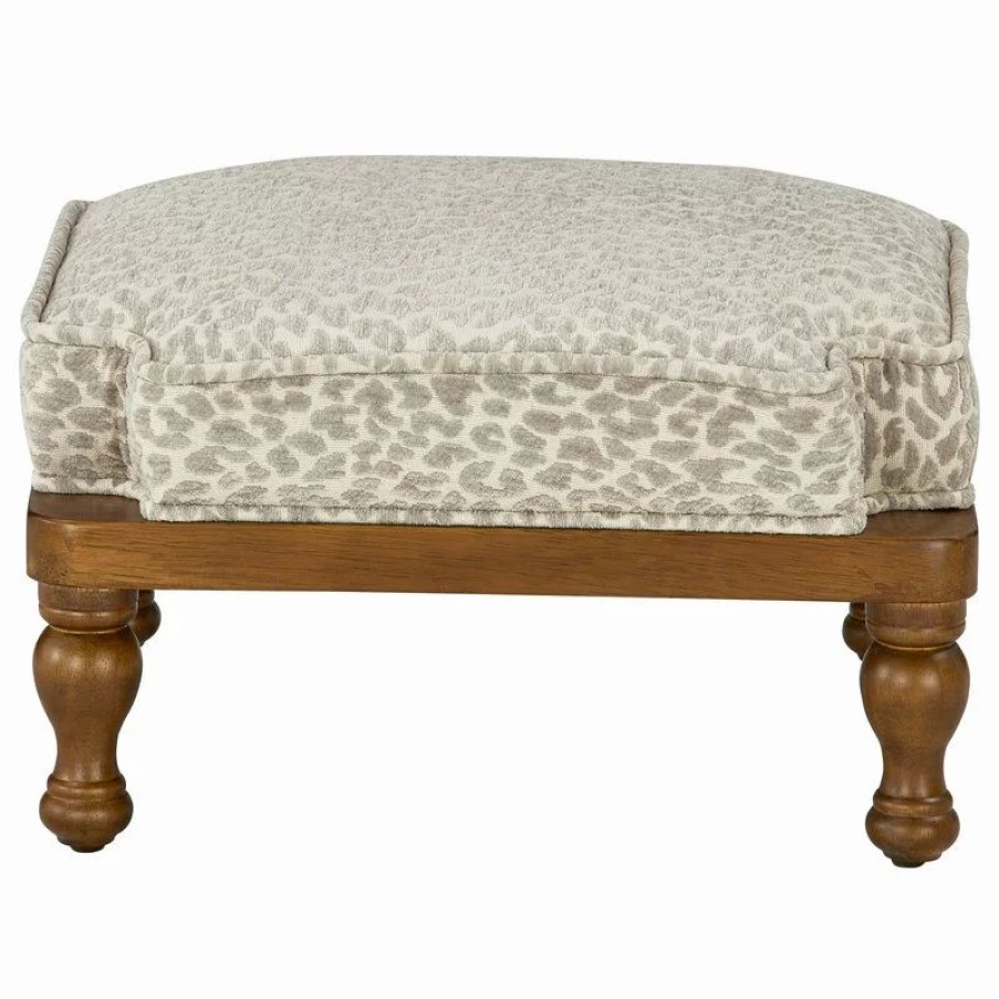Footstools & Ottomans * | Forty West Designs Nick Stackable Ottomans (Set Of 2)