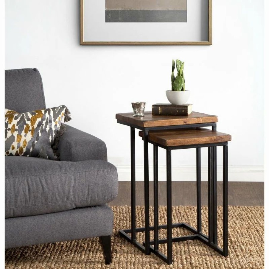 Coffee & Accent Tables * | Lynda Nesting Tables By Kosas Home