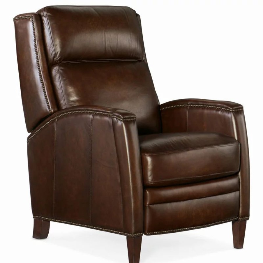 Chairs * | Hooker Furniture Declan Manual Push Back Recliner