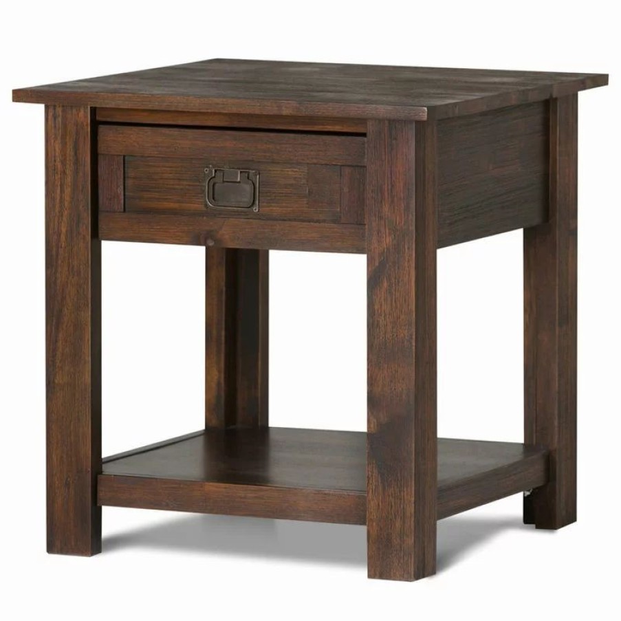 Coffee & Accent Tables * | Simpli Home Ltd. Monroe End Table