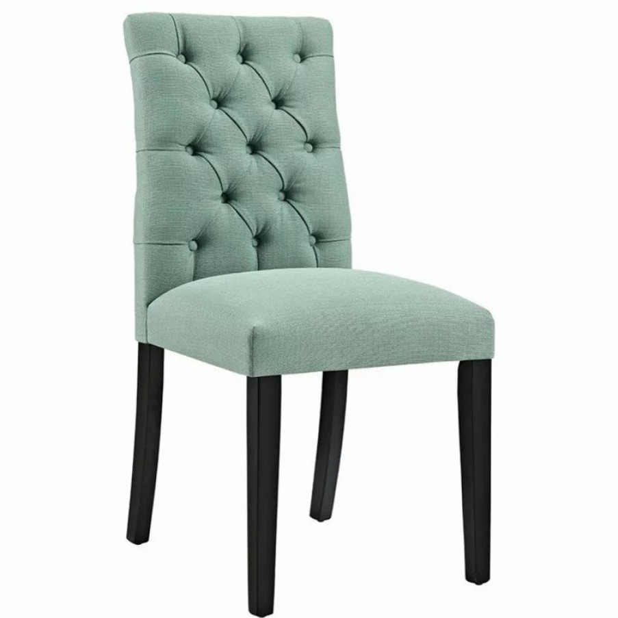 Chairs * | Modway Duchess Dining Chair In Laguna (Set Of 4)