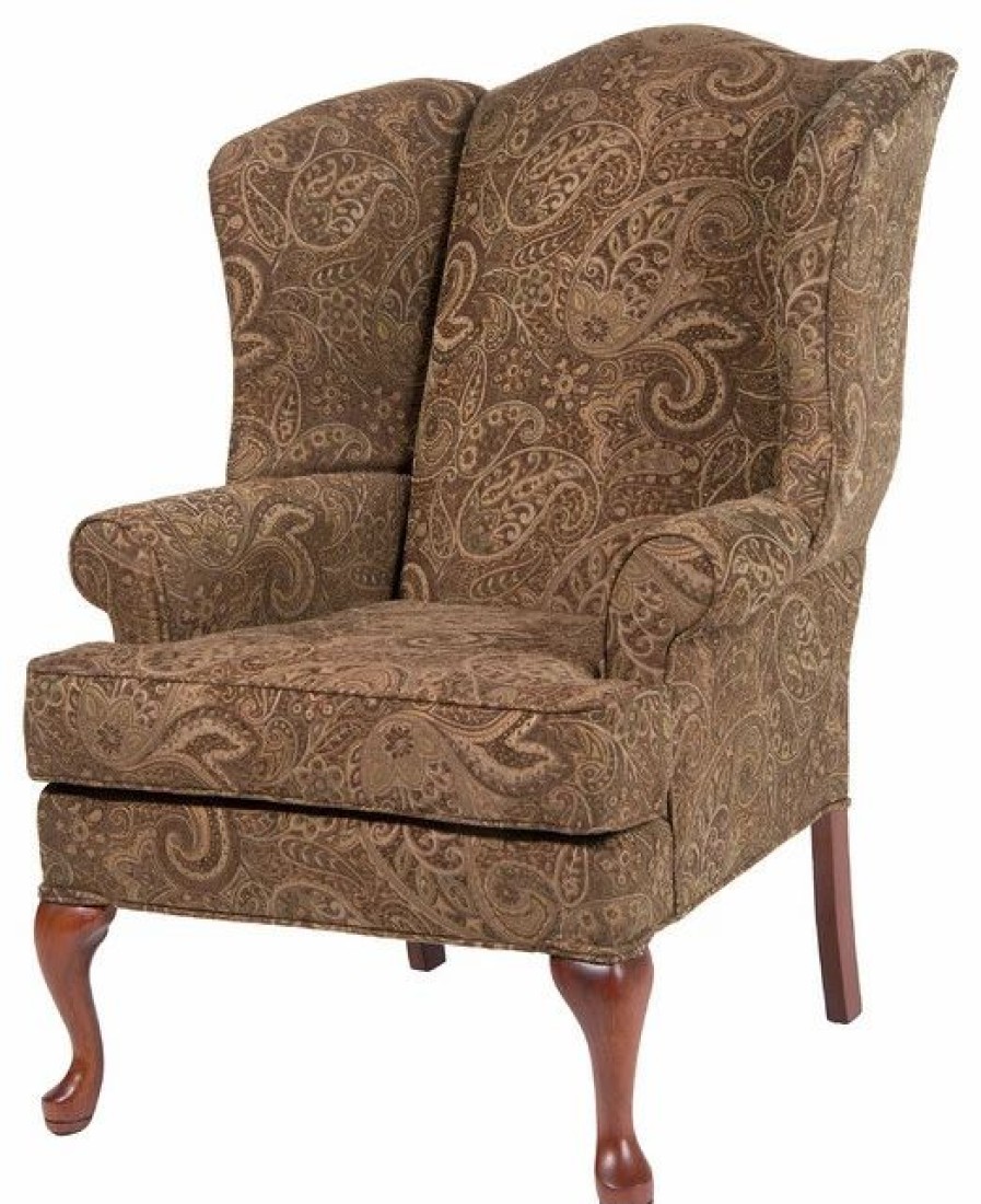 Chairs * | Comfort Pointe Paisley Coco Wing Back Chair