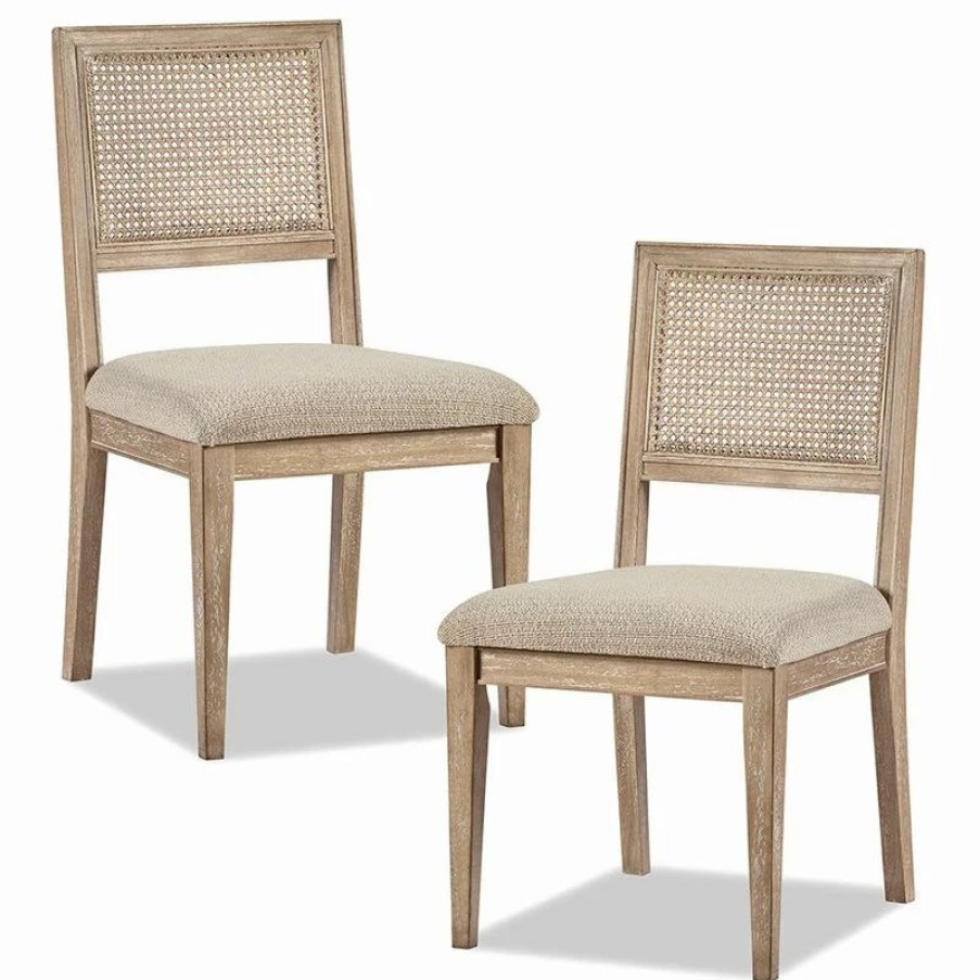 Chairs * | Olliix Ink+Ivy Kelly Cane Dining Side Chairs, Set Of 2