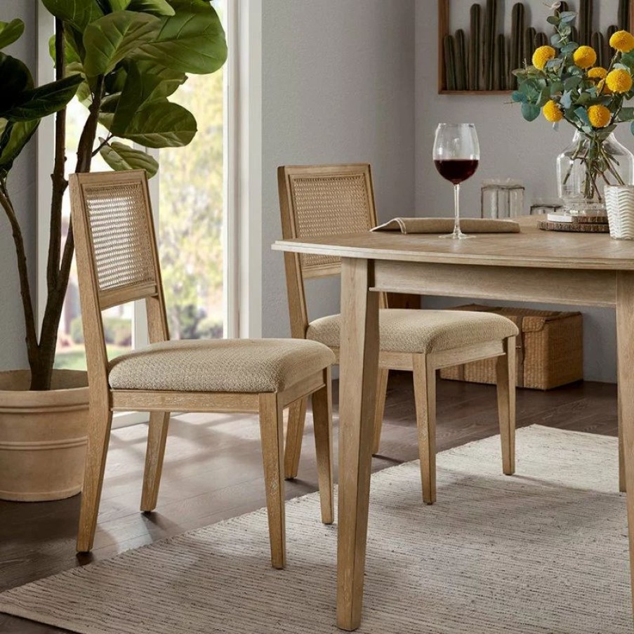 Chairs * | Olliix Ink+Ivy Kelly Cane Dining Side Chairs, Set Of 2