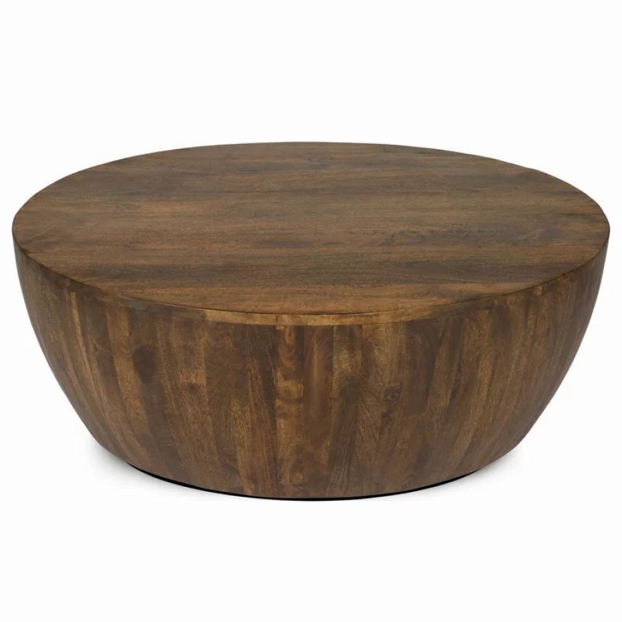 Coffee & Accent Tables * | Poly & Bark Poly And Bark Goa Coffee Table, Walnut