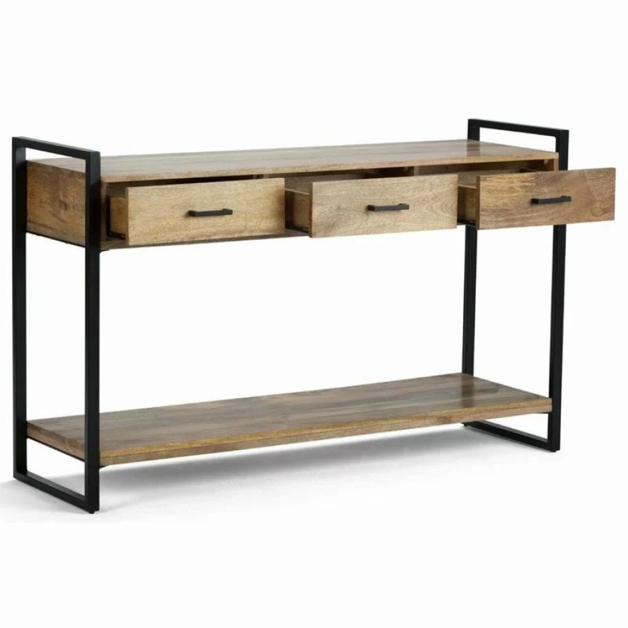 Console Tables * | Simpli Home Ltd. Riverside Console Sofa Table