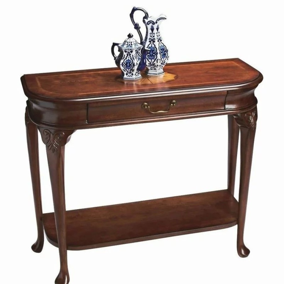 Console Tables * | Butler Specialty Company Ridgeland Cherry Console Table, 2110024