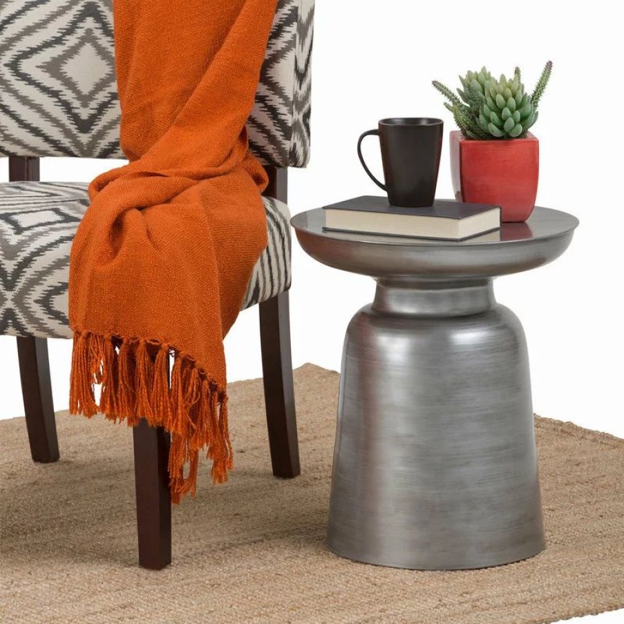 Coffee & Accent Tables * | Simpli Home Ltd. Toby Metal Accent Table
