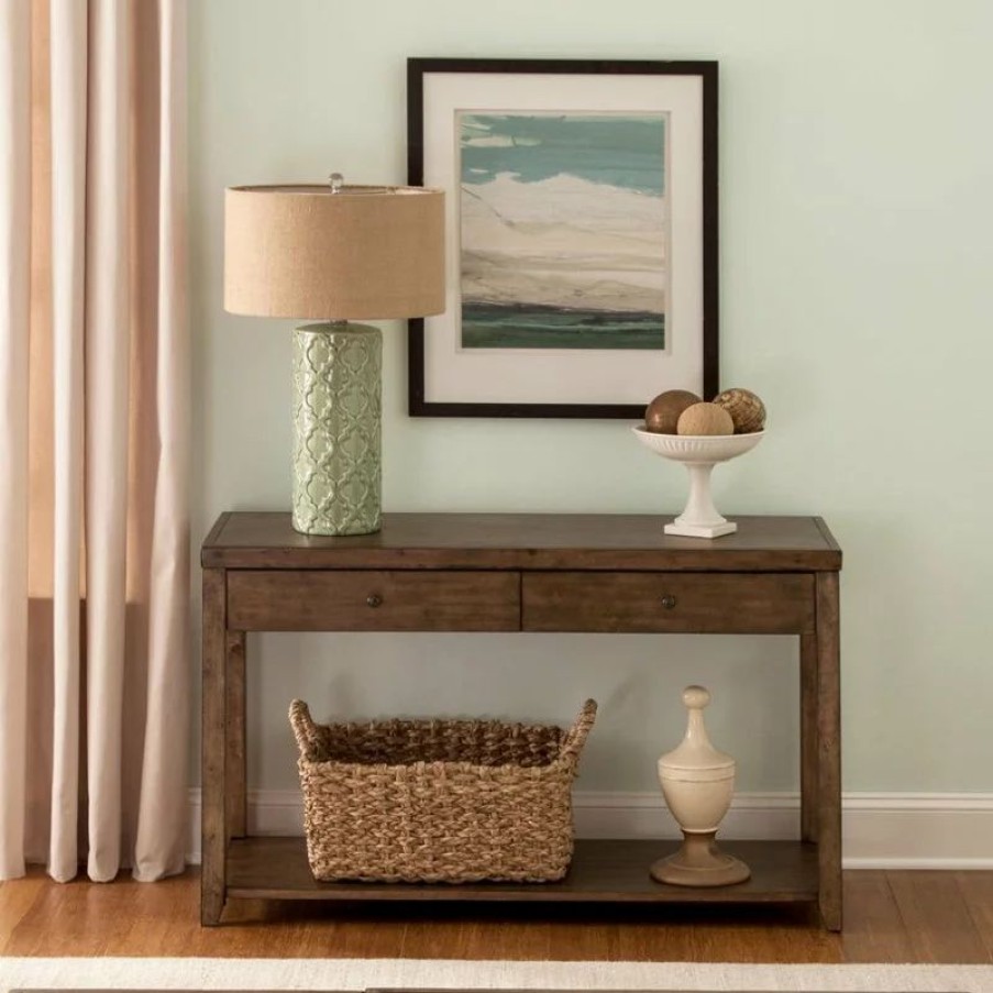 Coffee & Accent Tables * | Liberty Furniture Industries, Inc Sofa Table 58-Ot1030