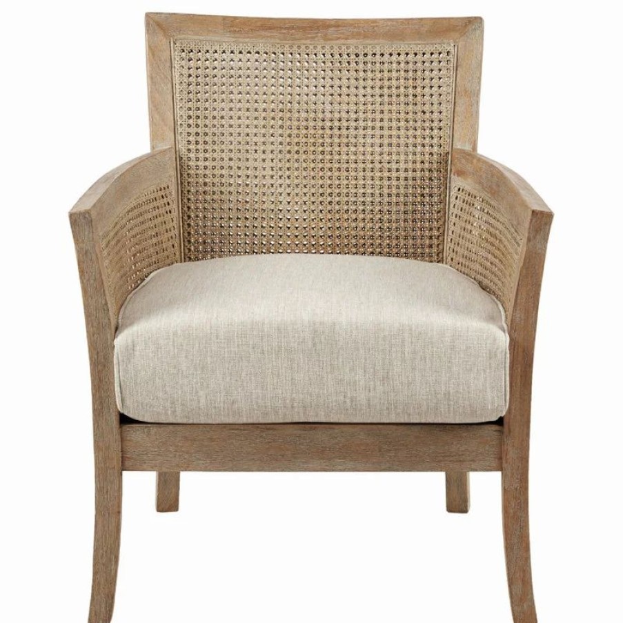 Chairs * | Olliix Madison Park Diedra Cane Armchair