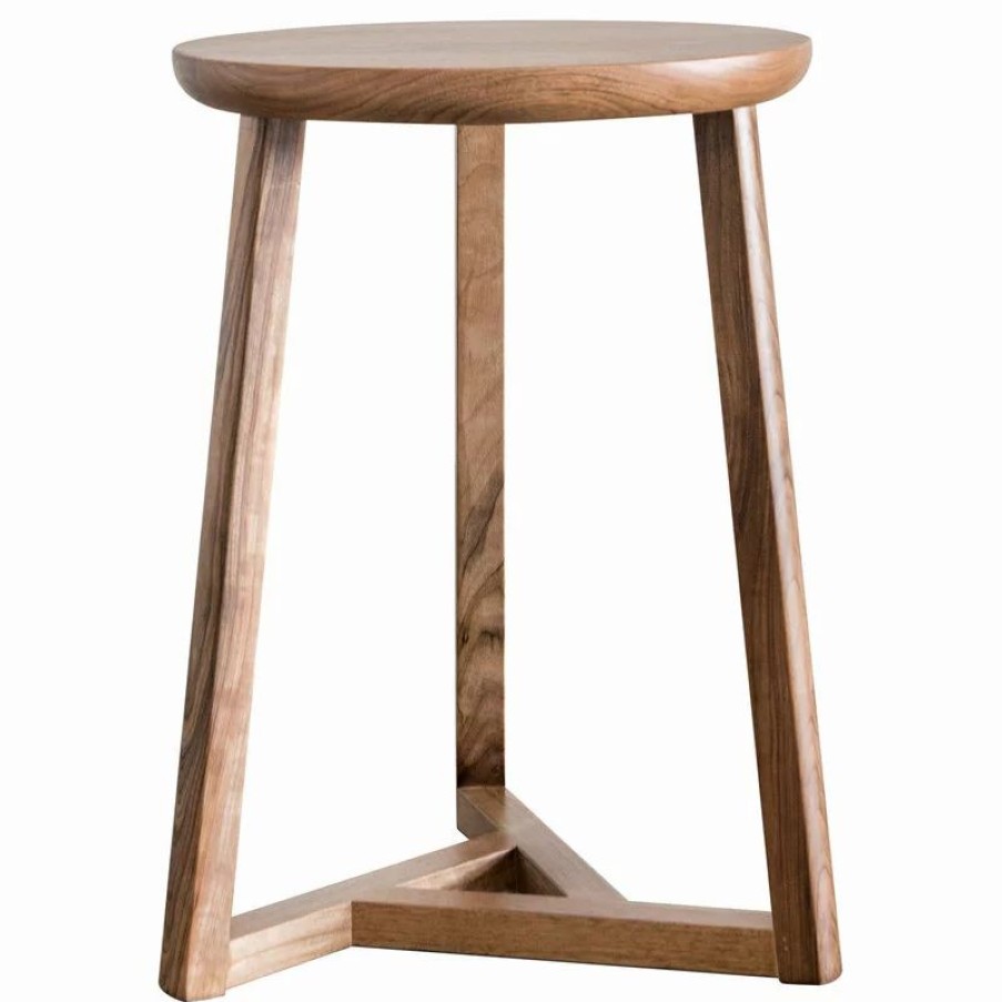 Coffee & Accent Tables * | Gingko Furniture Oscar Side Table, Natural Walnut
