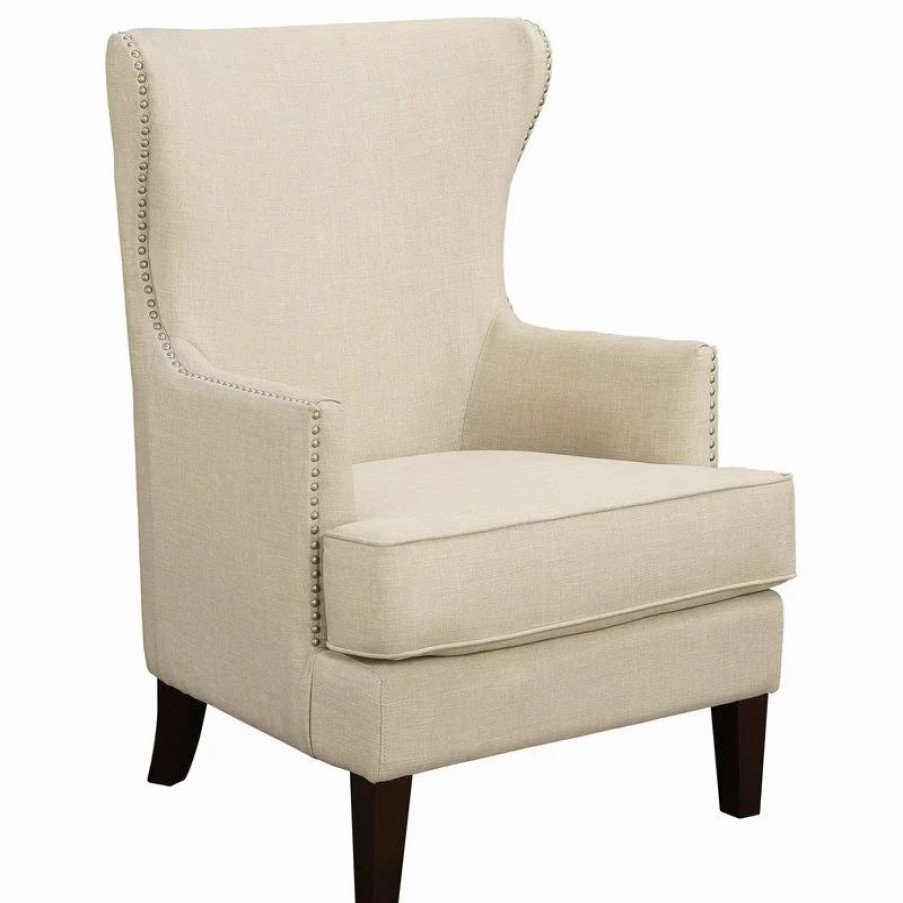 Chairs * | Picket House Furnishings Avery Accent Arm Chair, Natural