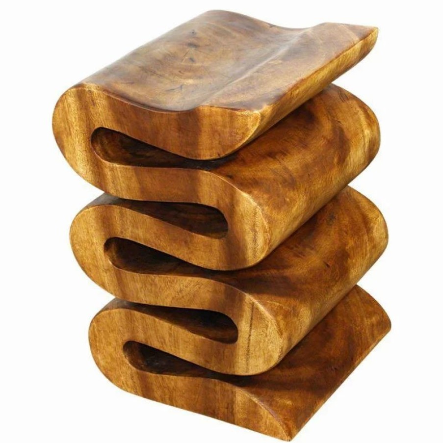 Coffee & Accent Tables * | Strata Furniture Swerve Twist End Table