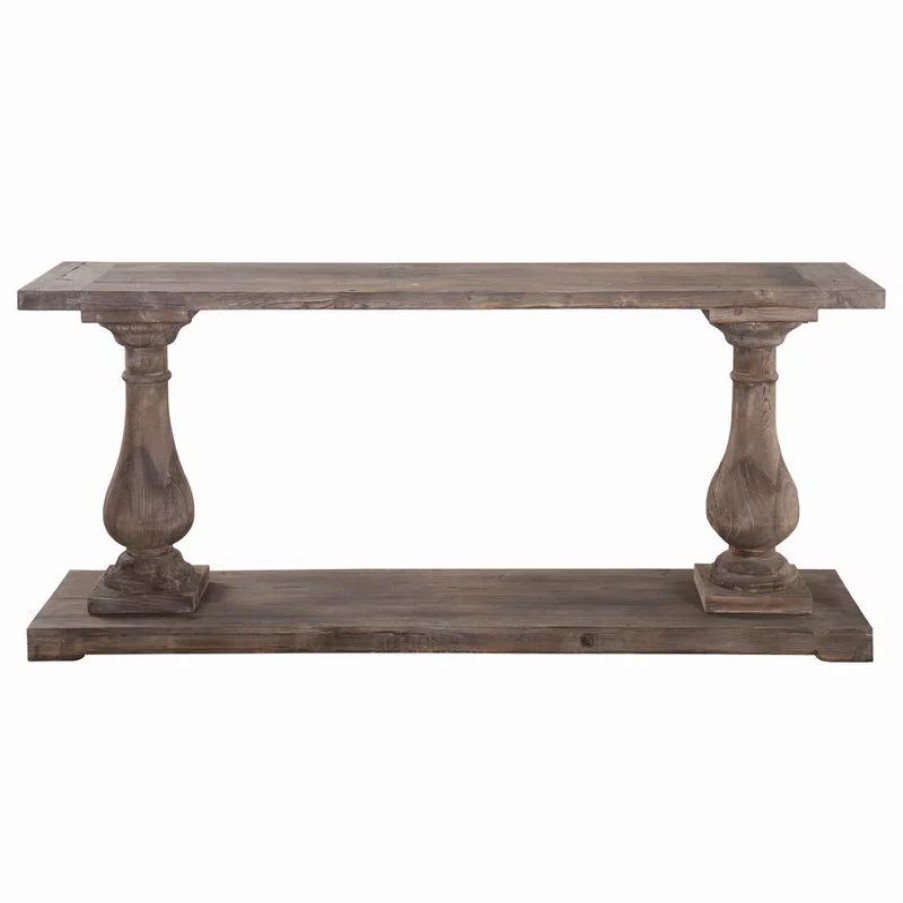 Console Tables * | Carolina Reclaimed Pine Console Table By Kosas Home