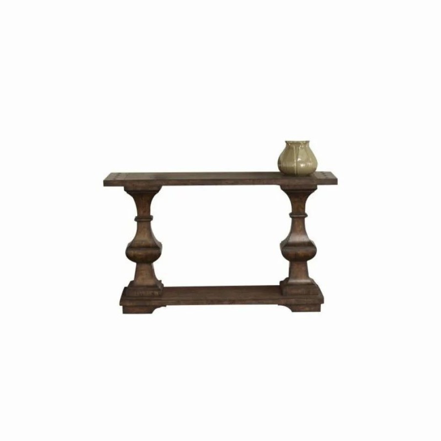 Console Tables * | Liberty Furniture Industries, Inc Sedona Dark Brown Sofa Table