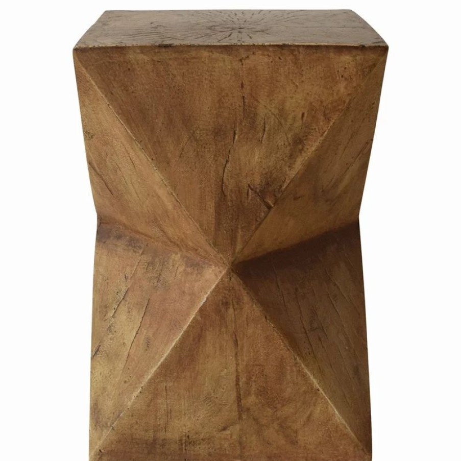 Coffee & Accent Tables * | Gdfstudio Gdf Studio Manuel Indoor Lightweight Concrete Accent Table, Natural