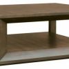 Coffee & Accent Tables * | Mandalay Home Furnishings, Inc. Bellagio Small Cocktail Table, Textured Smoke Gray